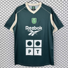 2000/2001 Sporting Lisbon Green Rotro Training Shirts