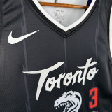 25/26 Raptors INGRAM # 3 Black City Edition Top Quality Hot Pressing NBA Jersey