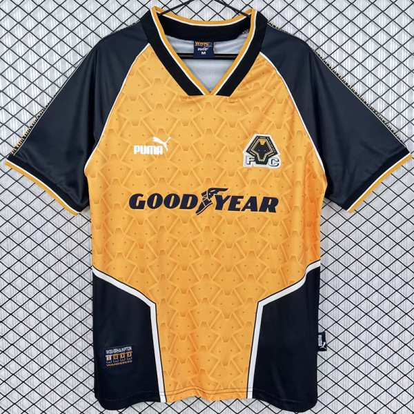 1996/1998 Wolves Home Retro Soccer Jersey