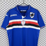 2015/2016 Sampdoria Home Retro Soccer Jersey