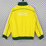 2010/2011 Brazil Yellow Retro  Windbreaker