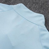 26/27 Man City Sky Blue Half Pull Tracksuit #B25148 (半拉链)