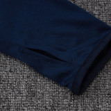 25/26 RMA Royal Blue Kids Half Pull Tracksuit#E25226(童装、半拉链)