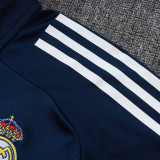 25/26 RMA Royal Blue Half Pull Tracksuit#B25147(半拉链)