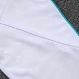 26/276 Marseille White Half Pull Tracksuit #B25146 (半拉链)