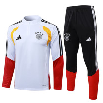 26/27 Germany White Half Pull Tracksuit #B26003(半拉链）