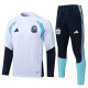 26/27 Argentina White Half Pull Tracksuit ## B26001(半拉链）