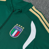 26/27 Italy Green Half Pull Tracksuit (半拉链)