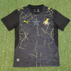 26/27 Ghana Black Fans Soccer Jersey