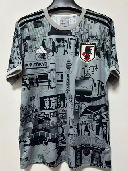 26/27 Japan Tokyo Dark Grey Fans Soccer Jersey