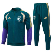 26/27 Saudi Arabia Dark Green Jacket Tracksuit#A26004