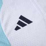 26/27 Argentina White Half Pull Player Version Training Short Suit(半拉球员版)