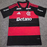 26/27 Flamengo Home Fans Soccer Jersey(Print all sponsors)全广告