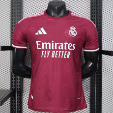 26/27 RMA Logo Edition Reddish Brown Player Version Soccer Jersey