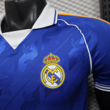 26/27 RMA Blue Leisure Retro Player Version Soccer Jersey