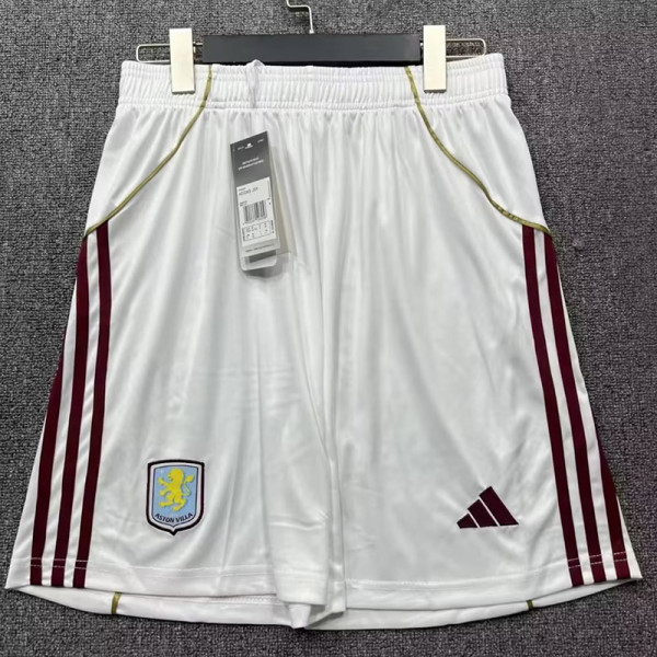 25/26 Aston Villa Home Fans Shorts Pants