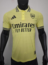 26/27 ARS Leisure Edition Yellow Player Version Soccer Jersey(翻领)