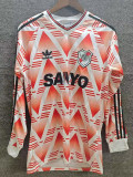 1994 River Plate Away Long Sleeve Retro Soccer Jersey