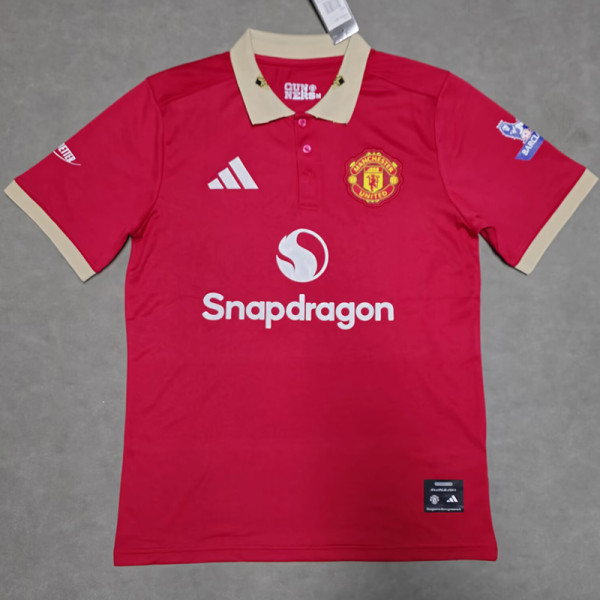 26/27 Man Utd Red Polo Shirt