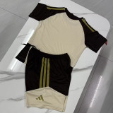 26/27 Flamengo Beige Kids Training Short  Suit#童装