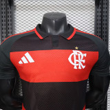 26/27 Flamengo Home Player Version Soccer Jersey(Print all sponsors)全广告