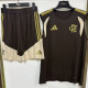 26/27 Flamengo Black Tank top and shorts suit
