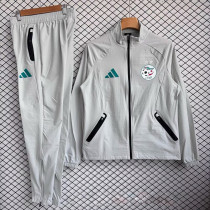 26/27 Algeria Grey Windbreaker Tracksuit