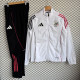 26/27 Ajax Ｗhite Windbreaker Tracksuit