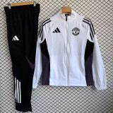 26/27 Man Utd White Windbreaker Tracksuit