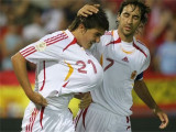 2006 Spain Away Retro Soccer Jersey