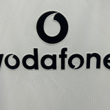 2000/2001 Man Utd White Away Retro Soccer Jersey