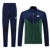 26/27 NJ Blue & Green Jacket Tracksuit#NJ12