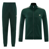26/27 AJ Dark Green Jacket Tracksuit#AJ24