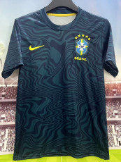 26/27 Brazil Dark Moss Green Training Shirts