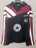 1996/1997 Newcastle Red & Black Retro Hoody#翻领