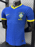 26/27 Brazil Special Edition Blue Player Version Soccer Jersey