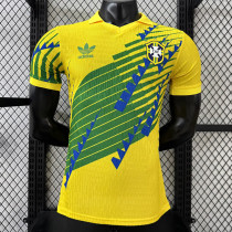 26/27 Brazil 94 Retro Edition Yellow Player Version Soccer Jersey