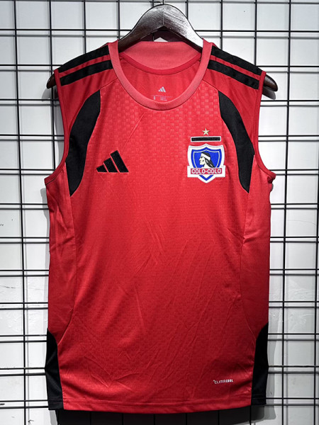 26/27 Colo-Colo Red Vest Training Shirts