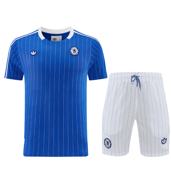 26/27 CHE Blue Training Shorts Suit