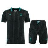 26/27 LIV Black Training Shorts Suit