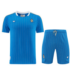 26/27 RMA Blue Training Shorts Suit