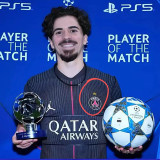 25/26 PSG Fourth Player Version Long Sleeve Soccer Jersey