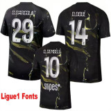 25/26 PSG Fifth Fans Soccer Jersey(带一星)