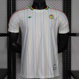 26/27 Senegal Leisure Retro Edition White Player Version Soccer Jersey
