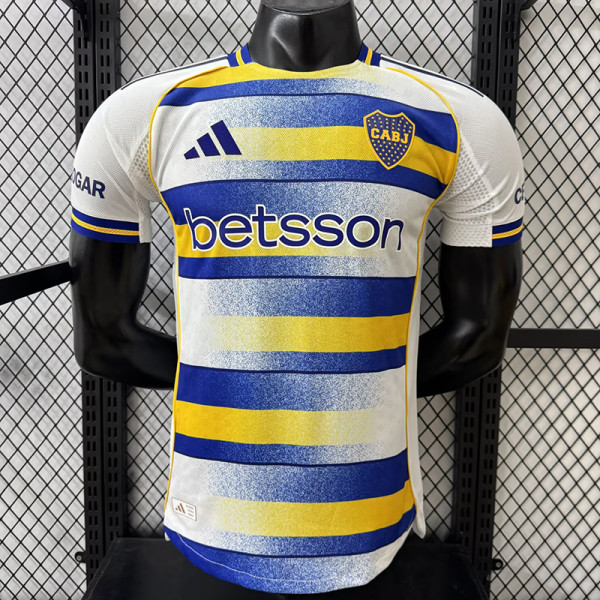26/27 Boca Juniors Away Player Version Soccer Jersey