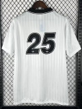 26/27 Live'25 OASIS White With No25 Tour Soccer Jersey#带25号(黑边)