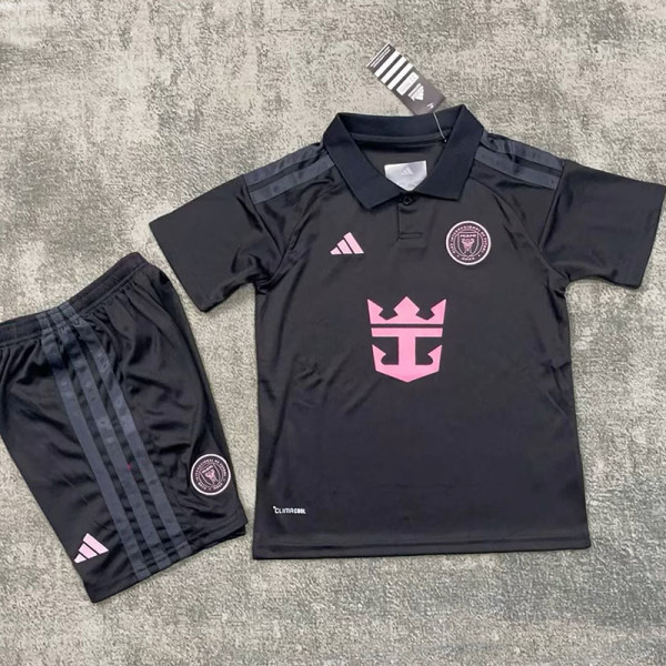 26/27 Inter Miami Away Kids  Soccer Jersey