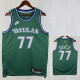 25/26 Dallas Mavericks DONCIC# 77 Green Retro Top Quality Hot Pressing NBA Jersey