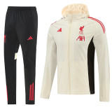 26/27 LIV Light Yellow Hooded Windbreaker Tracksuit