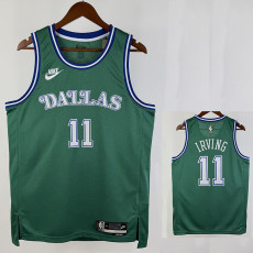 25/26 Dallas Mavericks IRVING# 11 Green RetroTop Quality Hot Pressing NBA Jersey